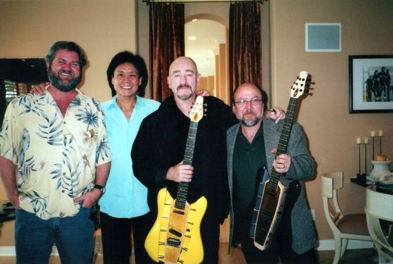 Me with Curtis Wong and Dave Mason